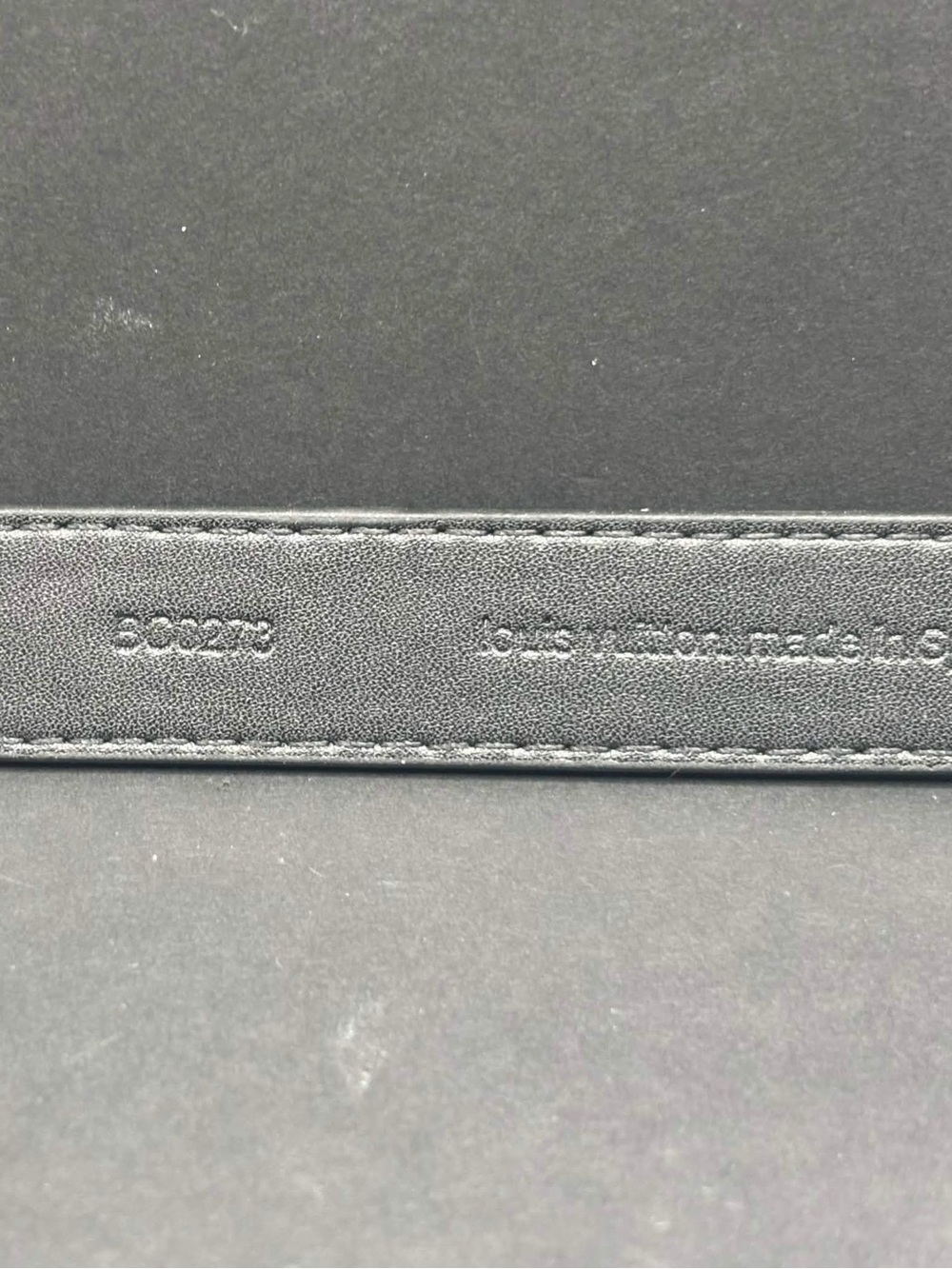 Louis Vuitton Bracelet Black Leather - Picture 2 of 4